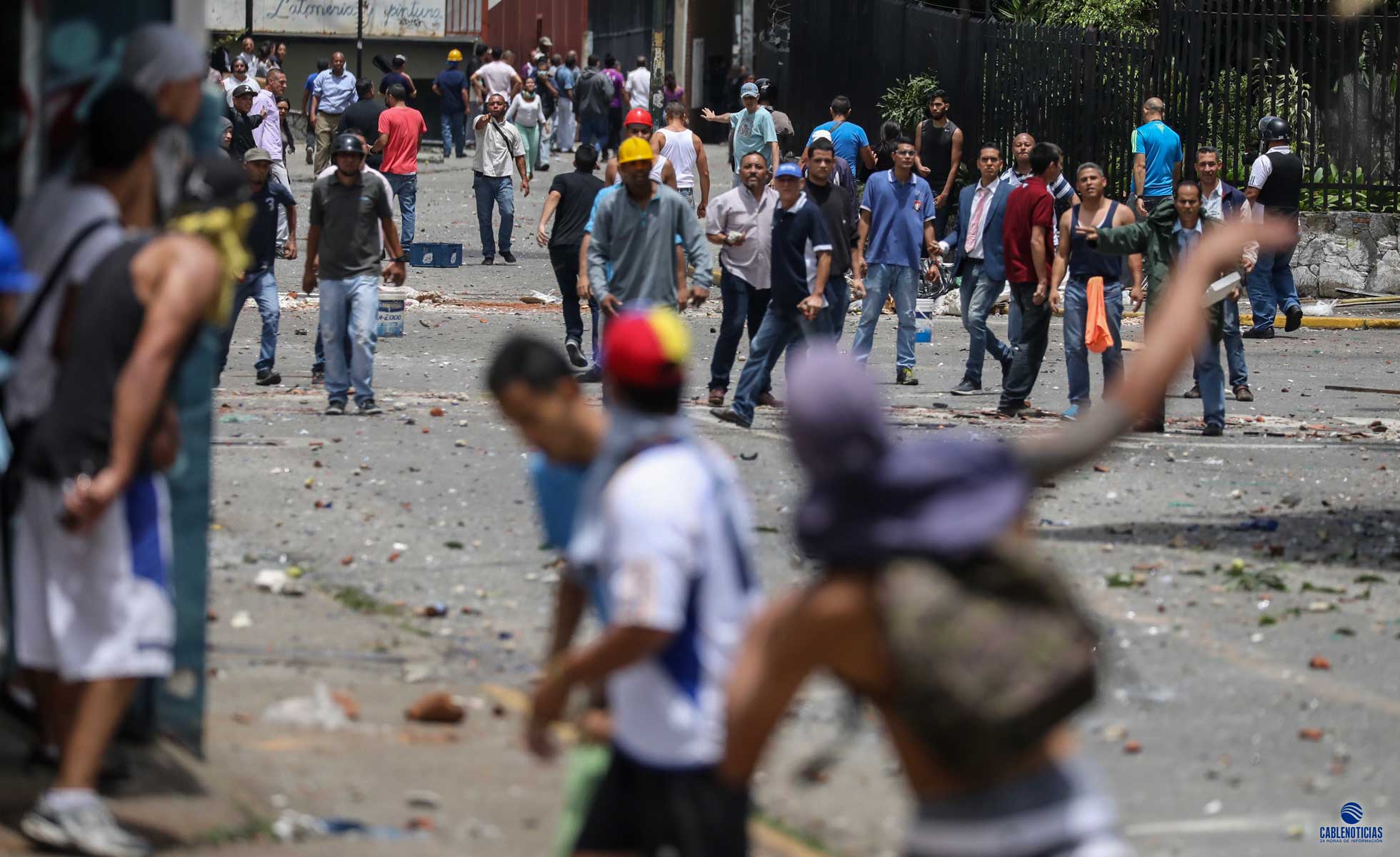20143339Venezuela-Barricadas-Paro-EFE