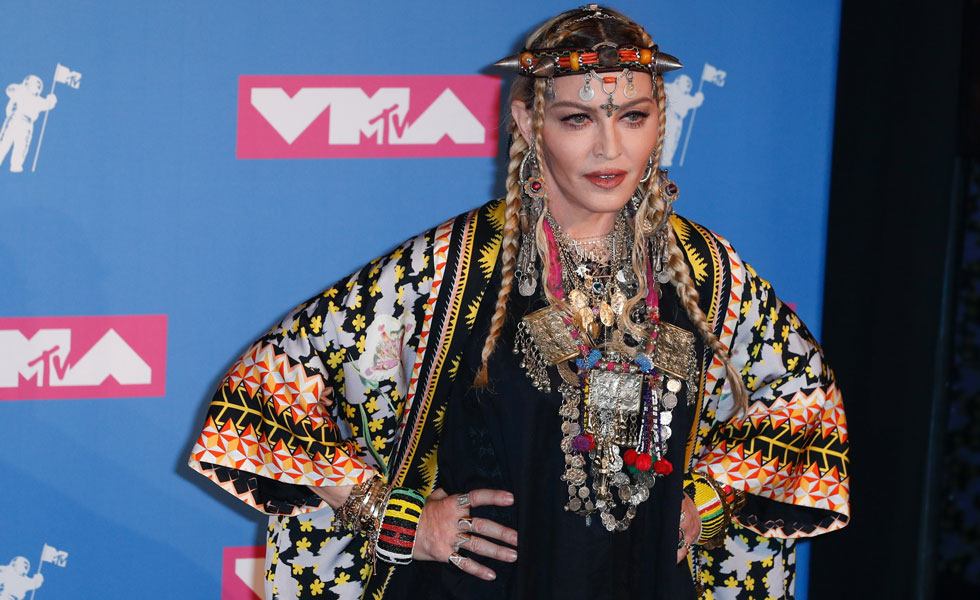 Madonna lució bereber' traída de Marrakech en gala los MTV - CABLENOTICIAS