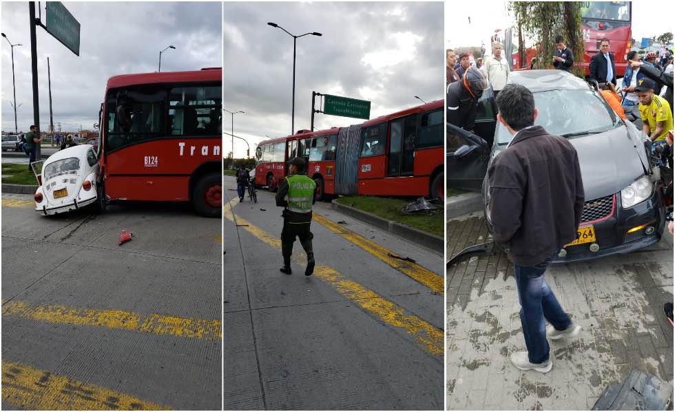 Un muerto y al menos diez heridos deja aparatoso choque en el sur de Bogotá CABLENOTICIAS