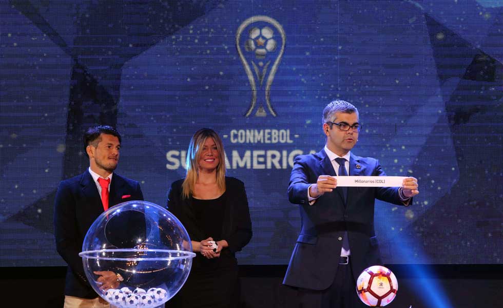 583112Copa-Sudamericana-Sorteo-Millonarios-Efe