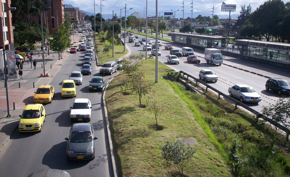 Carros en Bogotá