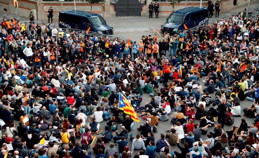 Protestas-Cataluna-Espana-Manifestaciones-EFE