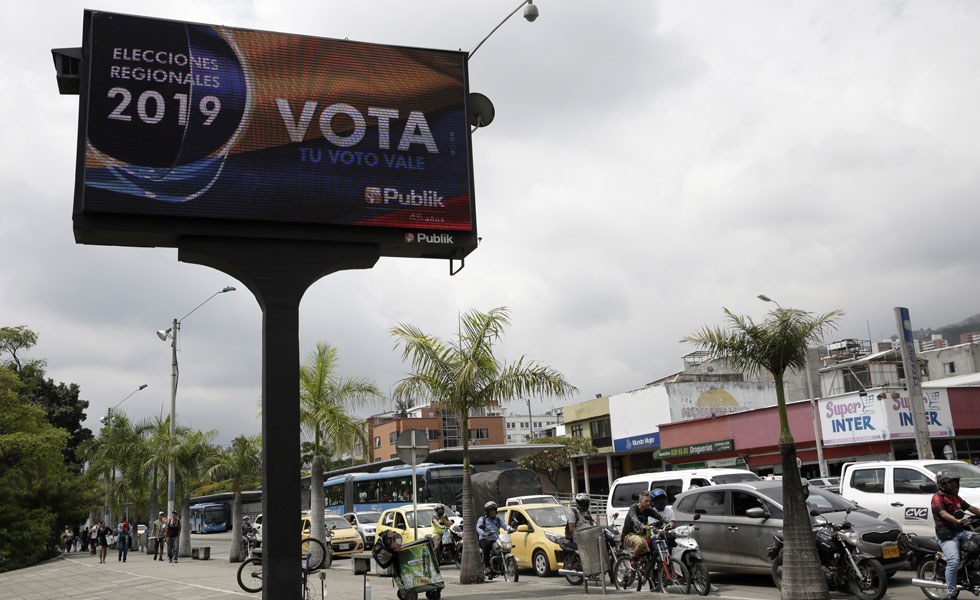 Valla-Colombia-Elecciones-Votar-Efe