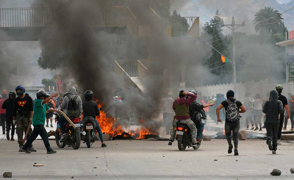 Protesta-Bolivia-Disturbios-EFE
