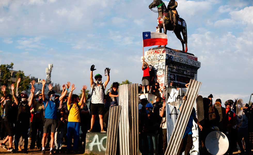 Protestas-Chile-Disturbios-EFE