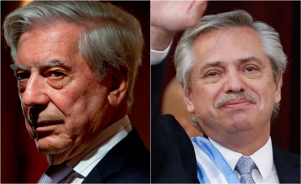 Collage-Vargas-Llosa-Presidente-Argentina-Fernandez