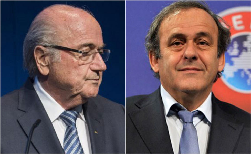 Platini-Blatter-FIFA