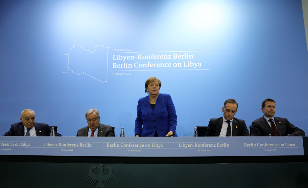 Conferencia-Libia-Berlin-Merkel-EFE