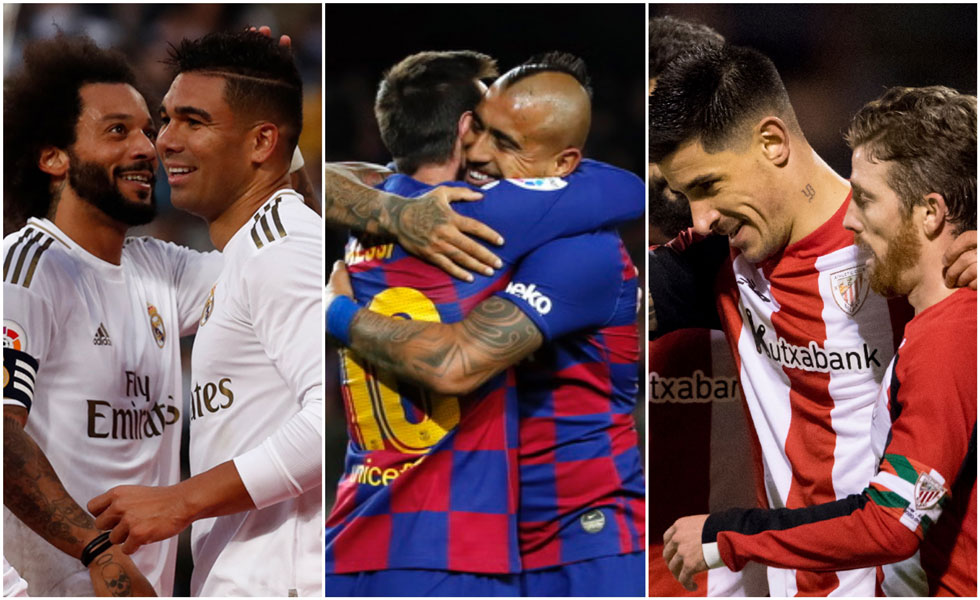 real-madrid-barcelona-athletic-club-bilbao-collage-tw