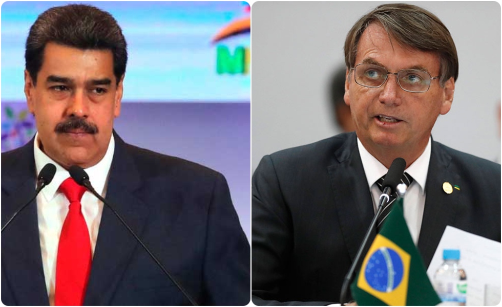 nicolas-maduro-presidente-venezuela-jair-bolsonaro-presidente-brasil