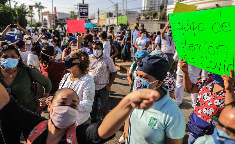 Mexico-Protestas-Medicos-EFE