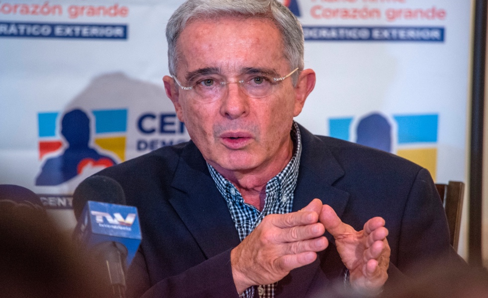 Expresidente Álvaro Uribe - Foto: EFE