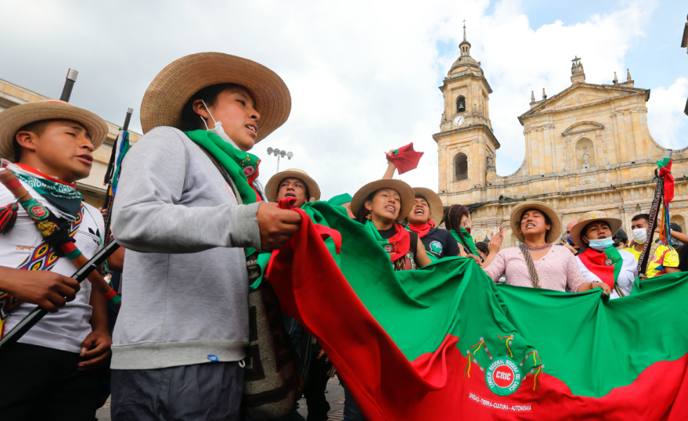 Minga-Indigena-Bogota-EFE