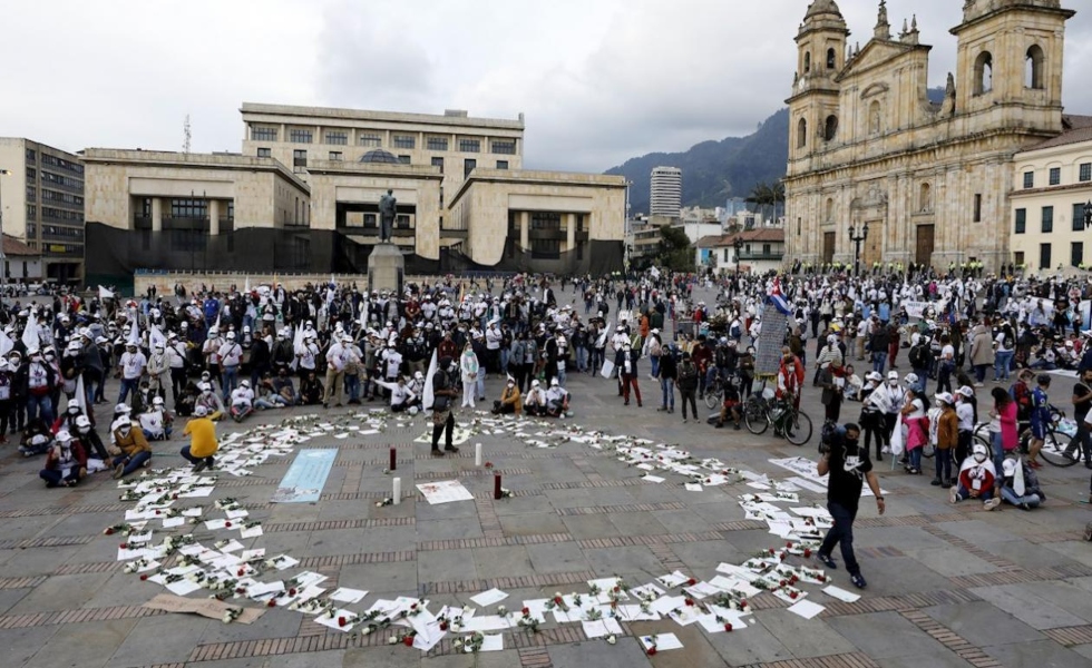 farc-peregrinacion-bogota-marcha-efe