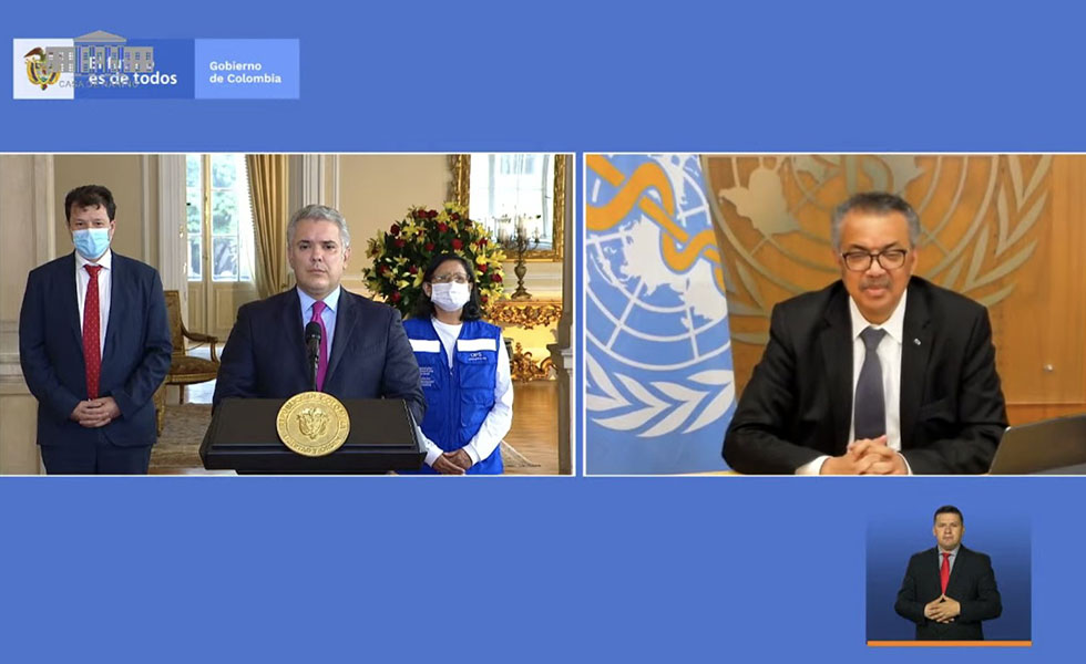 OMS-GOBIERNO-COLOMBIA