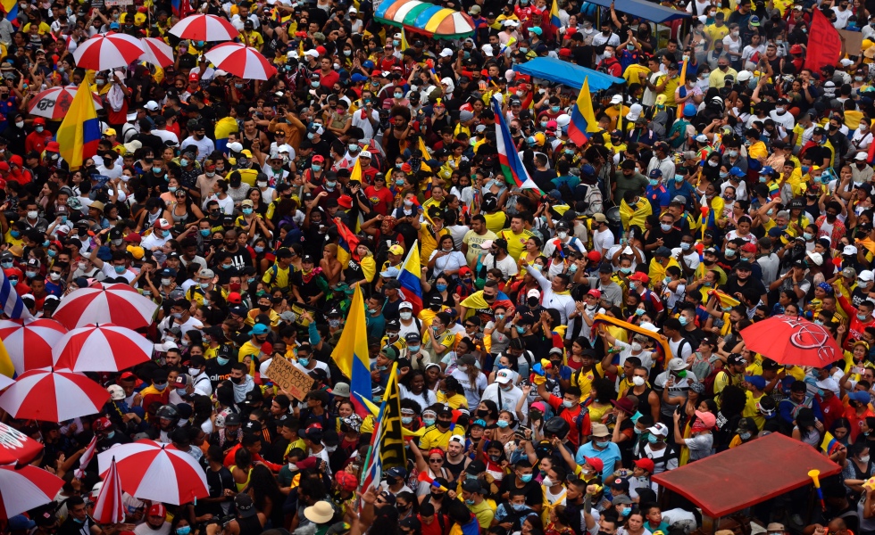 Colombianos reivindican su protesta y llenan de "resistencia" las calles