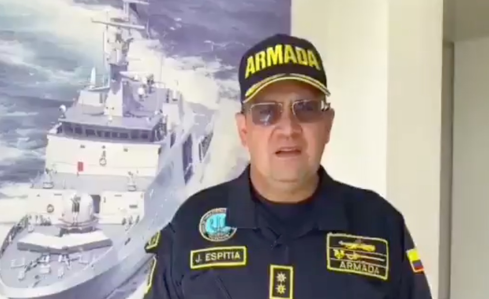 Muere por covid jefe de unidad de la Armada Nacional contra el