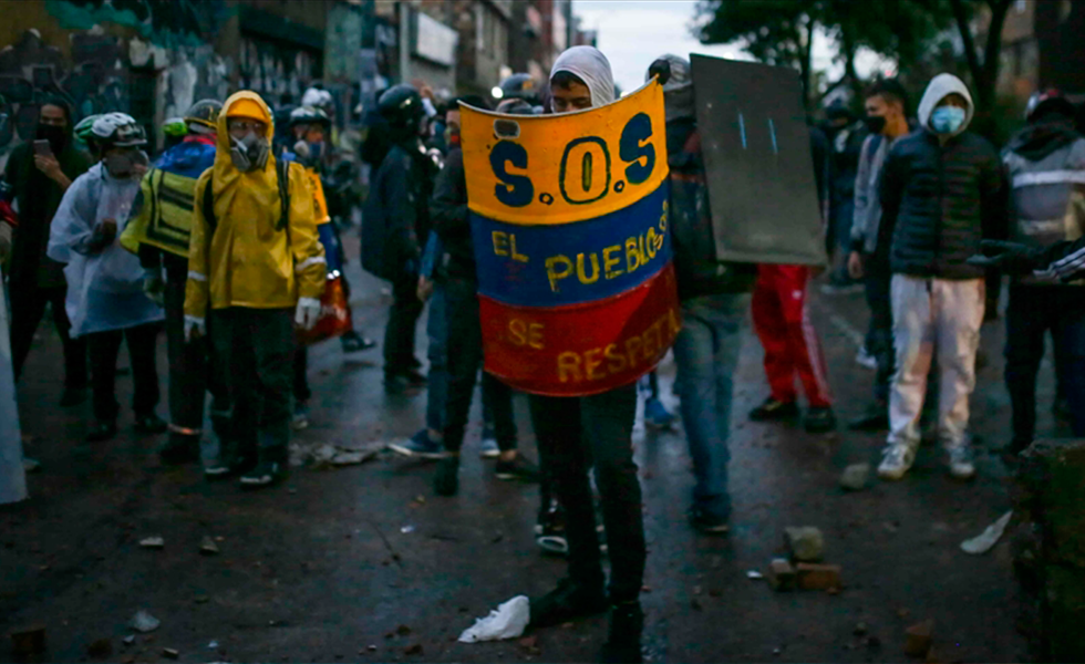 Paro nacional protesta Colombia