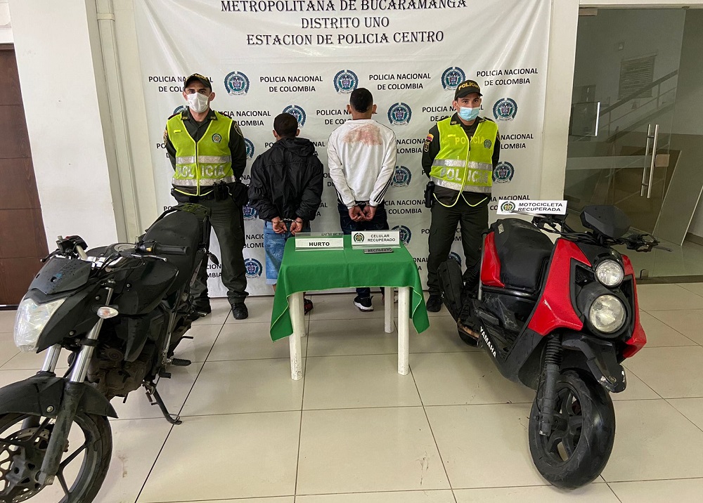 Foto: Policía de Bucaramanga