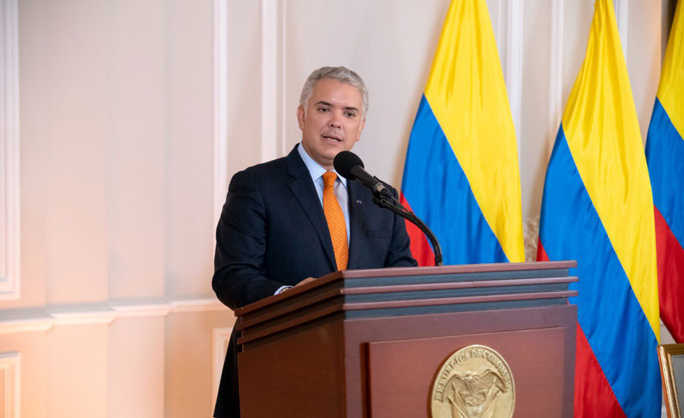 Presidente de Colombia, Iván Duque
Foto: @IvanDuque