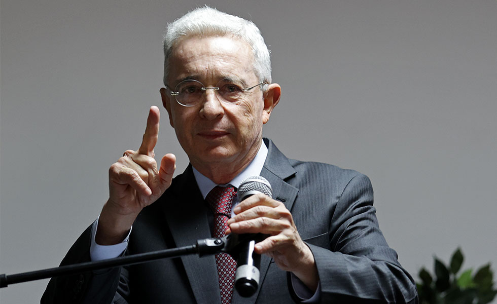 Expresidente Álvaro Uribe Vélez - Foto: EFE