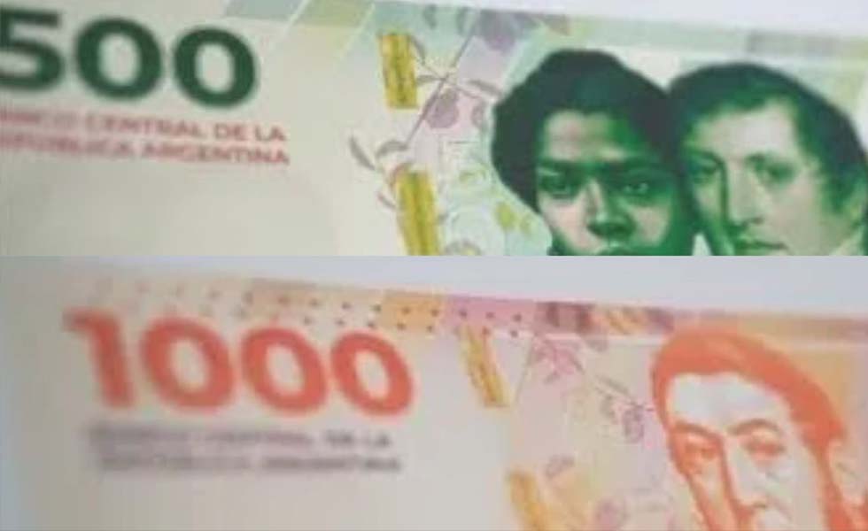 Foto: twitter: @MauroStendel   Argentina estrenará nuevos billetes, ¿Cómo será ahora su diseño?
