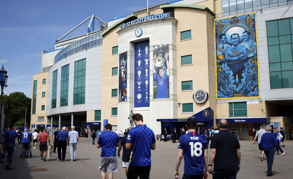 Estadio del Chelsea, Stamford Bridge
Foto: EFE