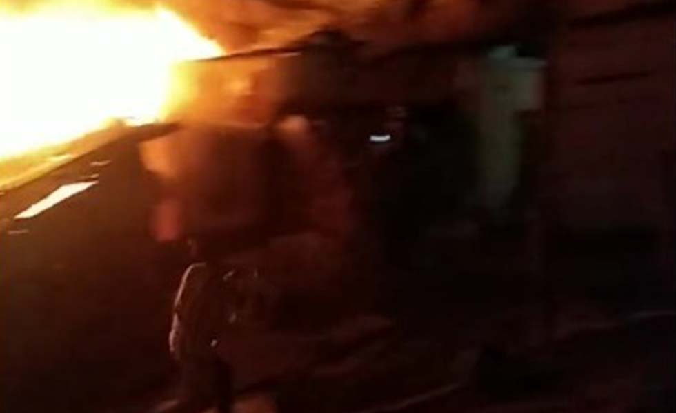 Foto: captura de pantalla, video de @EmergenciasBGT