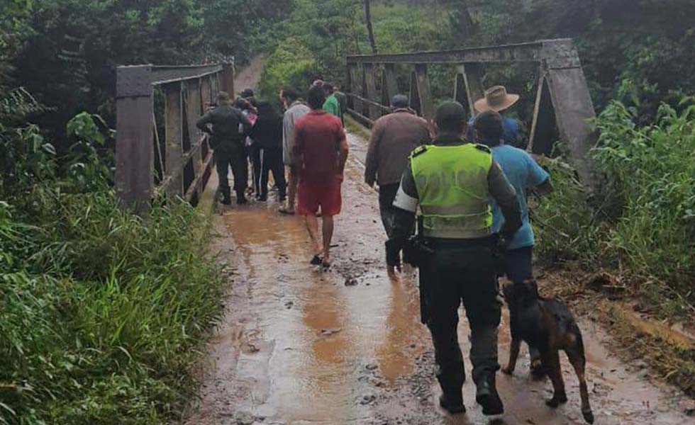 Foto: twitter: @OGRDSantander  
Emergencia en Colombia por fuertes lluvias que ya dejan 12 muertos en lo que va de este mes