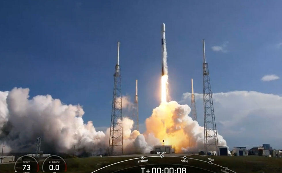 Lanzamiento de cohete SpaceX
Foto: @SpaceX