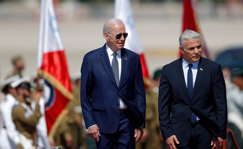 Biden visita Israel