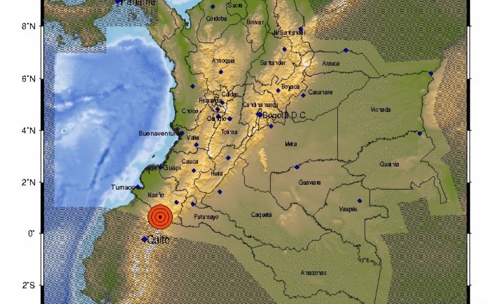 temblor frontera Ecuador