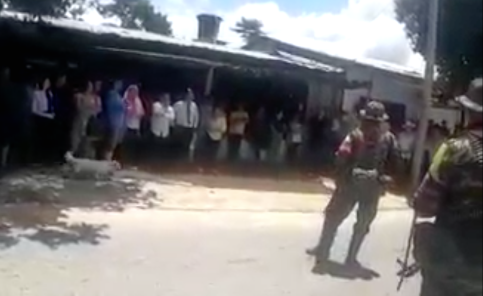 Disidencias en Tame, Arauca  - Foto: Captura de video
