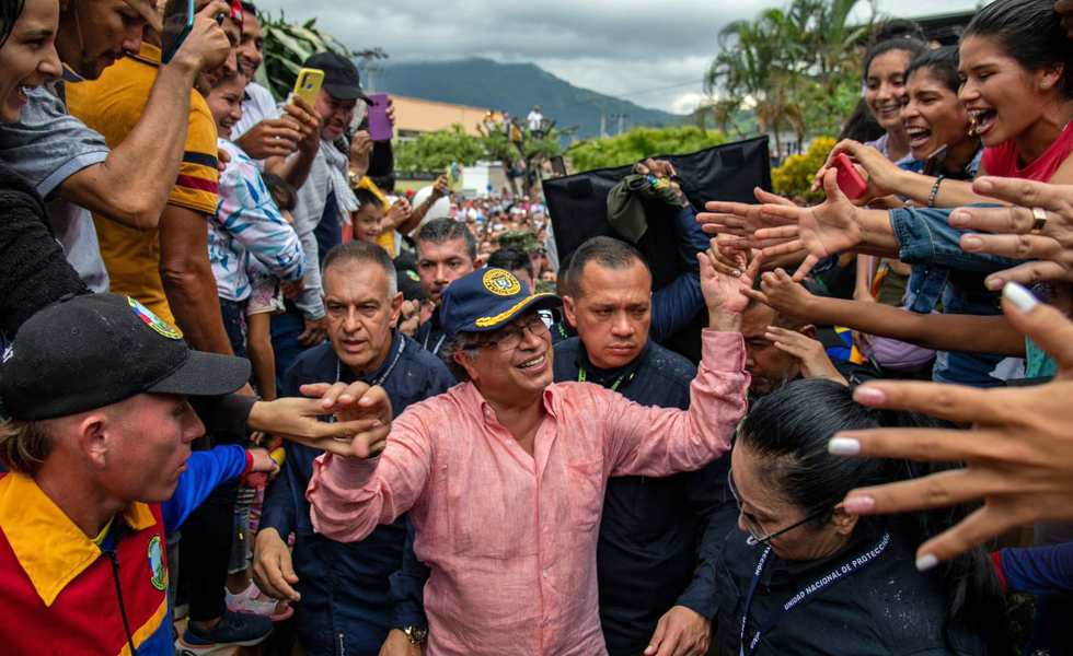 Gustavo Petro visita El Tarra - Foto: Presidencia