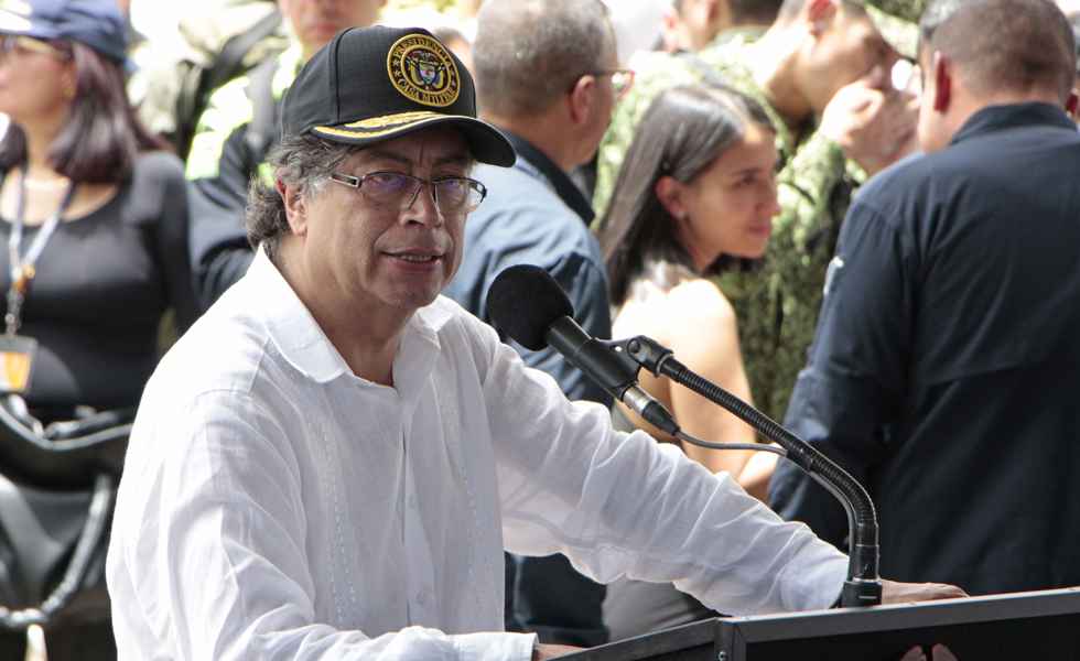 Presidente de Colombia Gustavo Petro