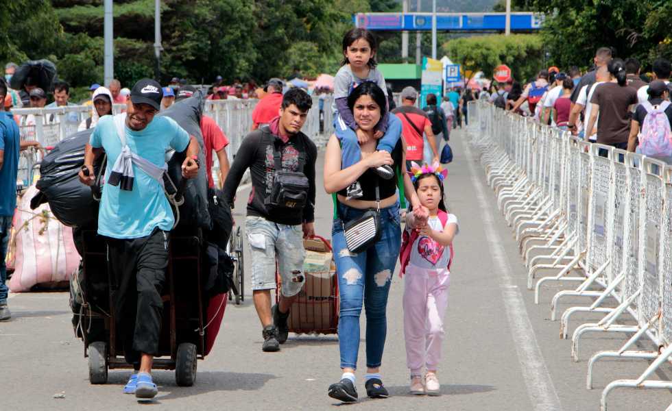 frontera entre Colombia y Venezuela - Foto: EFE