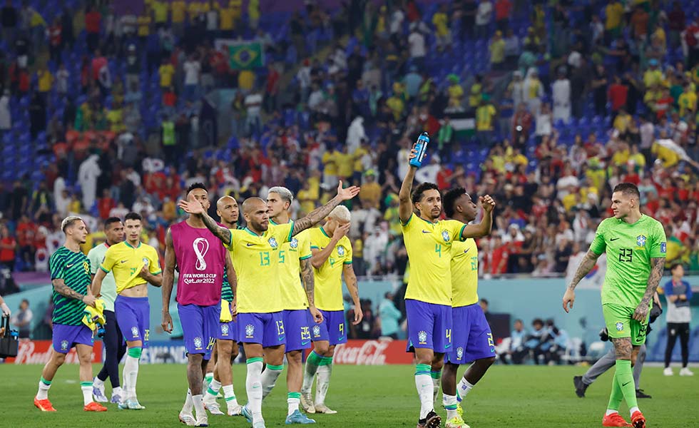 Brasil golea a Corea del Sur