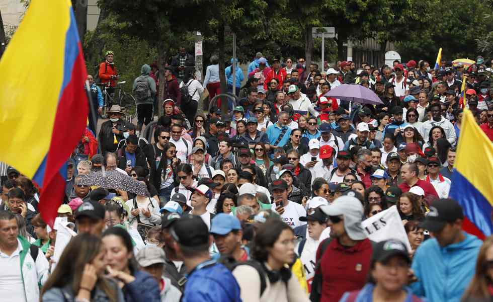 marchas contra Petro