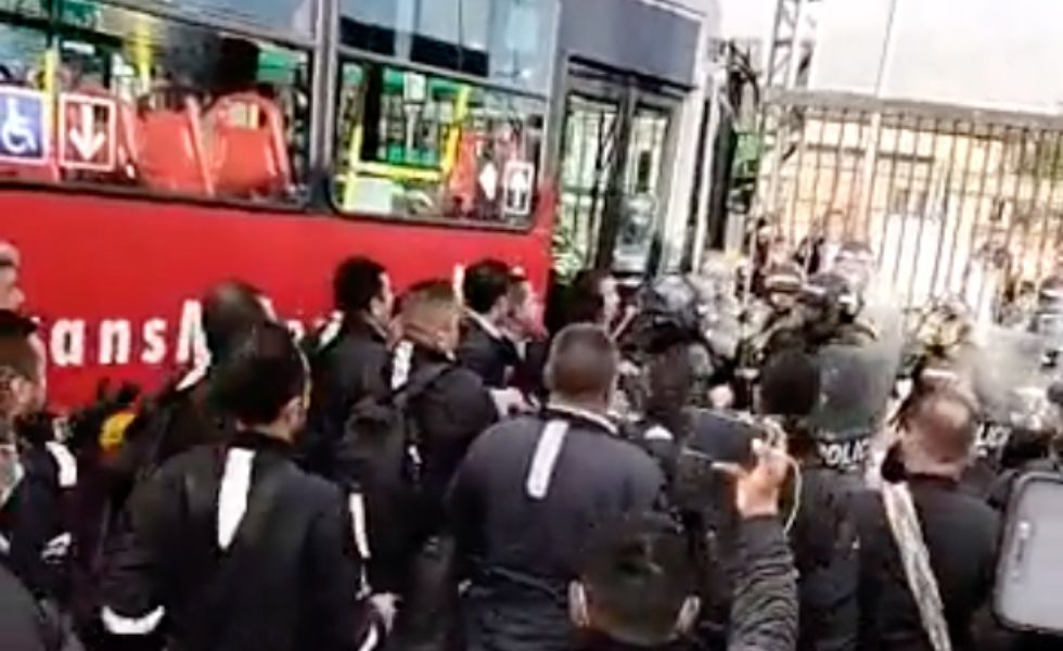 protestas trabajadores transmilenio