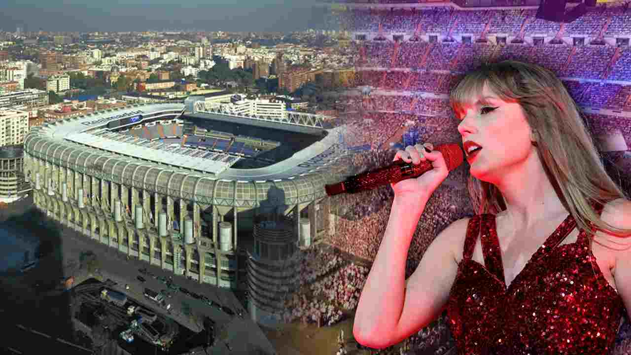 Concierto Taylor Swift en Madrid: ¿qué capacidad tiene el estadio Santiago  Bernabéu?