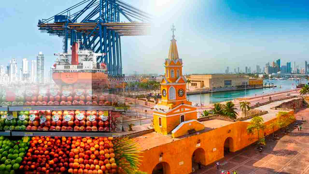 Exportaciones en Cartagena