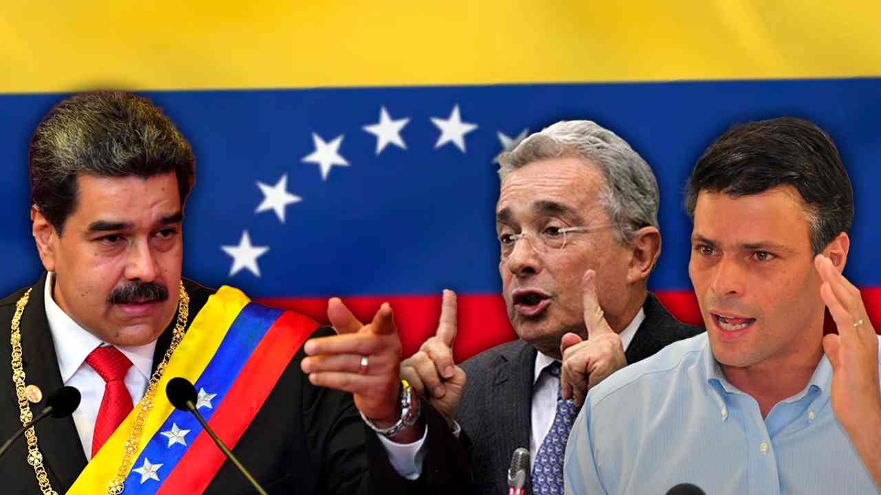 Maduro acusa a Leopoldo López y Álvaro Uribe (1)